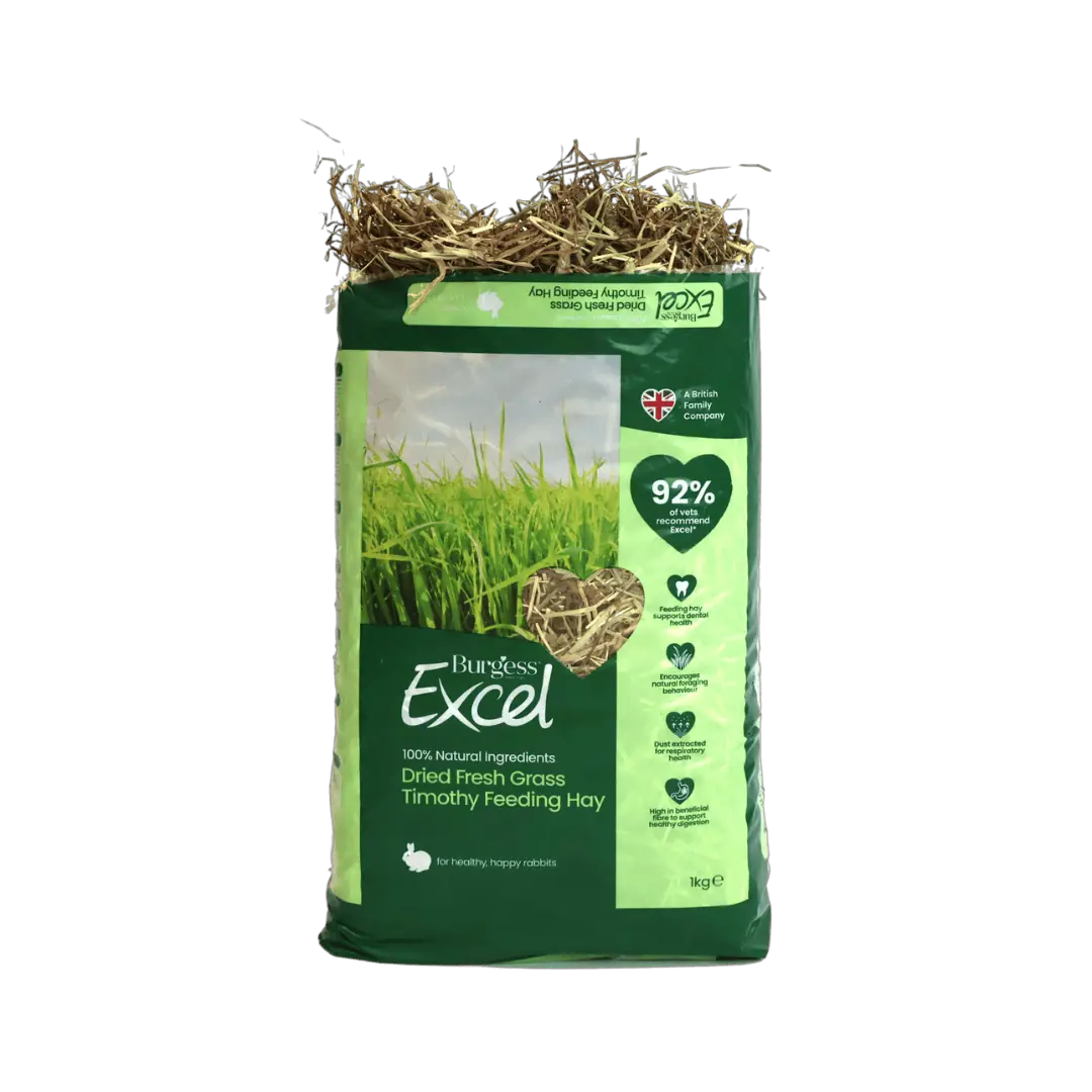 Burgess Excel Feeding Hay Dried Fresh Grass 1 kg (Foder hø)